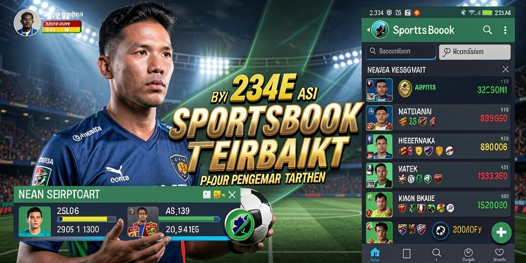Screenshot permainan yang menampilkan taruhan olahraga di 234E.