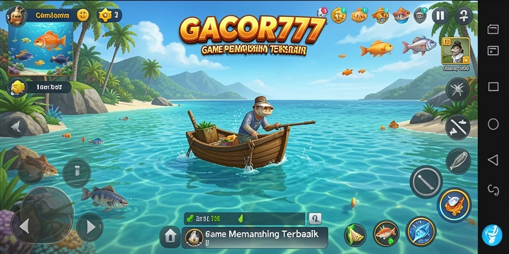 Tangkapan ikan yang menakjubkan dalam gameplay GACOR777.