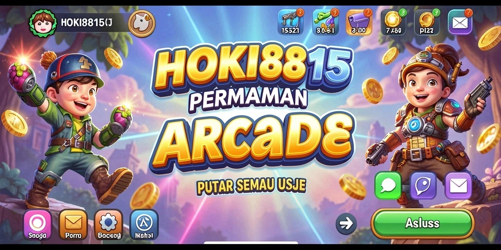 Screenshot utama HOKI8815 menampilkan gameplay seru dengan grafik menawan.