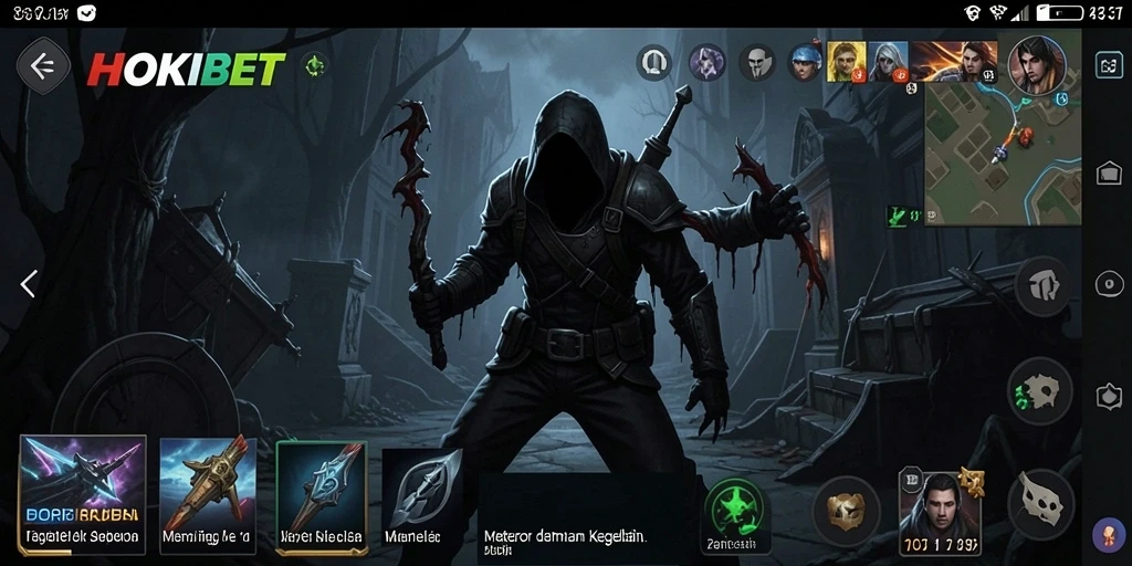 Gameplay HOKIBET yang menegangkan di dunia kegelapan.