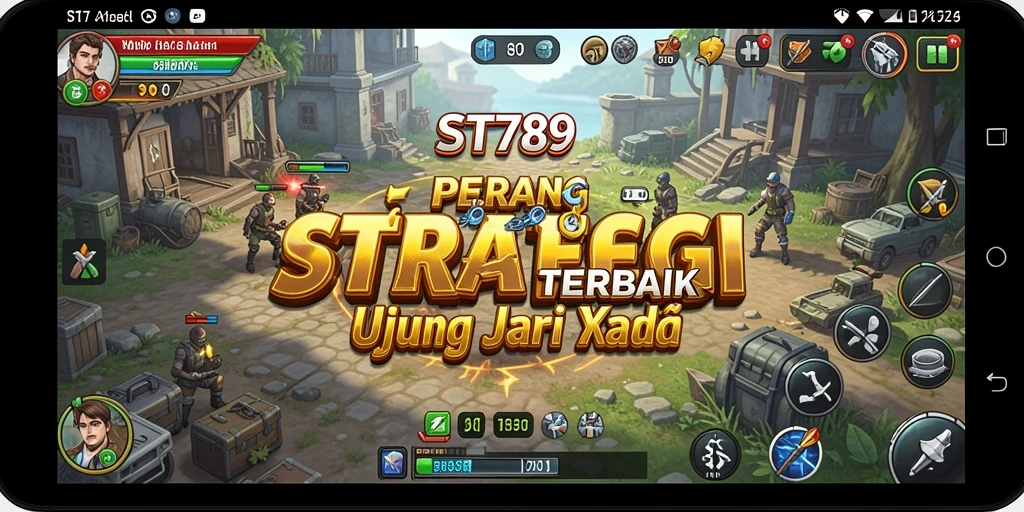 Tangkapan layar gameplay ST789 menunjukkan aksi pertempuran yang mendebarkan dan strategis.