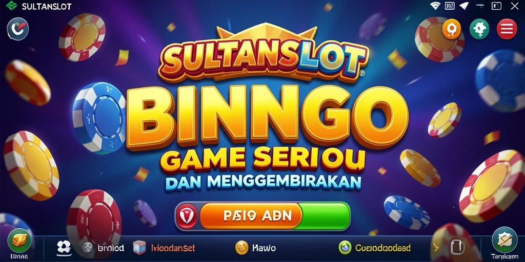 Tampilan gameplay yang menyenangkan dalam SULTANSLOT Bingo.